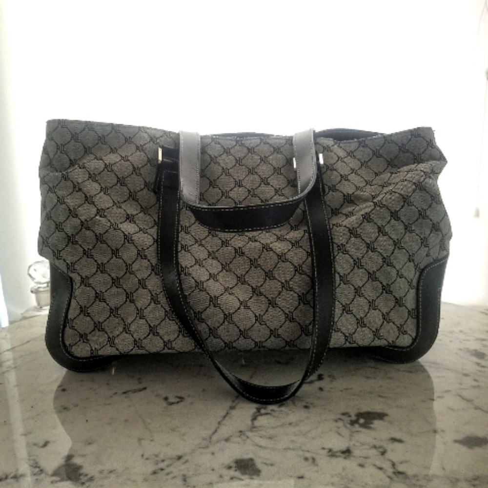 Ralph Lauren Monogram overnight bag